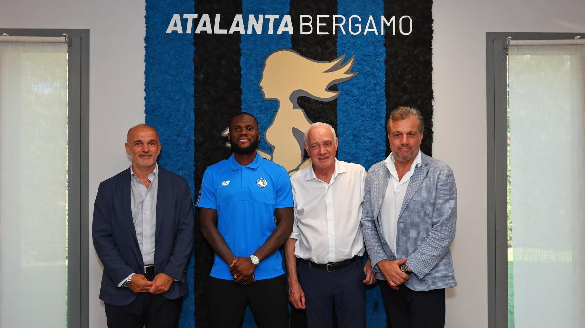 Kessie con la dirigenza
