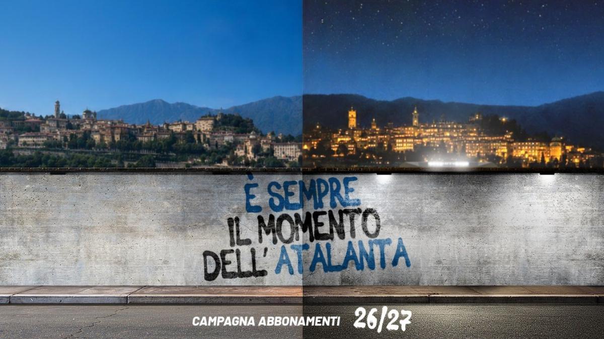 «È sempre il momento dell'Atalanta»: novità e prezzi della campagna abbonamenti