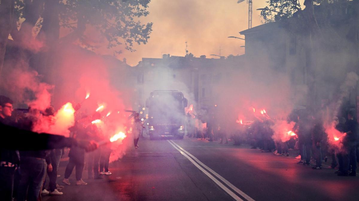 La Nord scalda i motori per Atalanta-Sassuolo: «Scortiamo la squadra»
