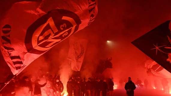 Gli ultras dell'Inter 