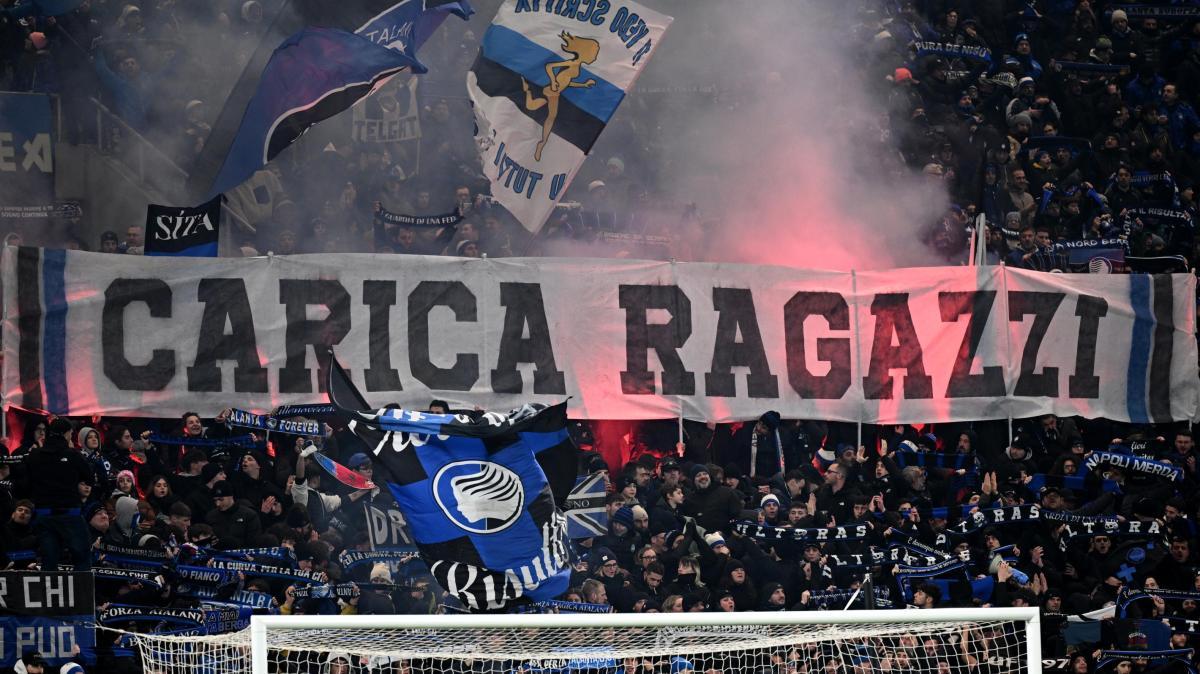 La curva dell'Atalanta