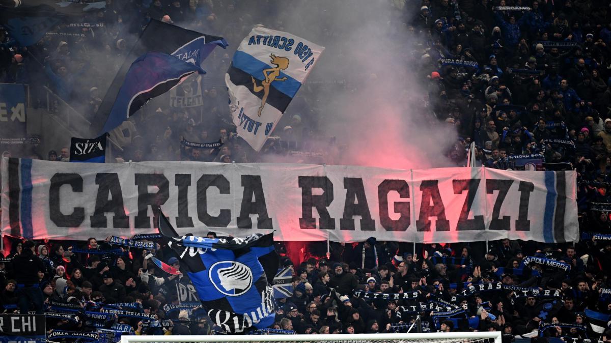 I tifosi dell'Atalanta