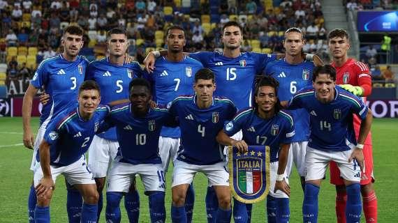 L'Italia Under 21 in campo 