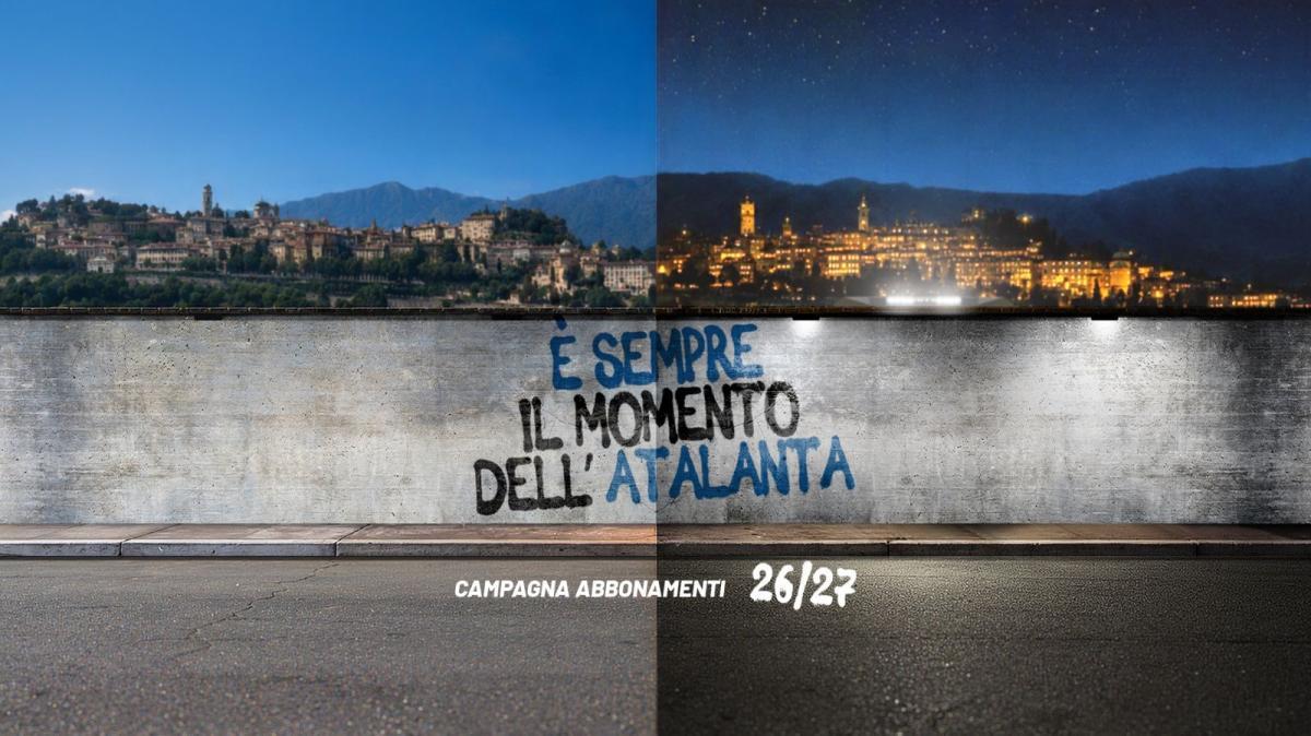 “È sempre il momento dell'Atalanta”: novità e prezzi della campagna abbonamenti 2026/2027