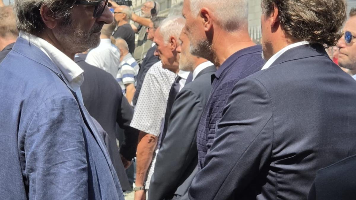 I Percassi al funerale