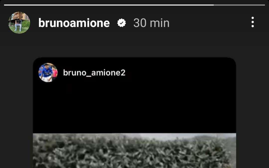 Sampdoria, l'affetto di Amione tra campo e mercato