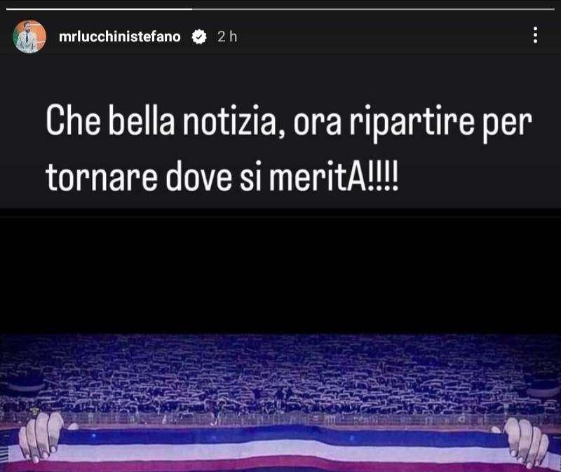 Sampdoria, l'augurio di Lucchini: "Che bella notizia, ora tornare dove merita"