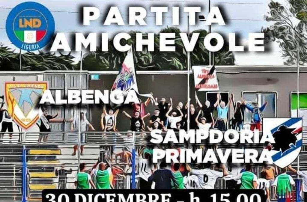 Sampdoria Primavera, venerdì test amichevole ad Albenga
