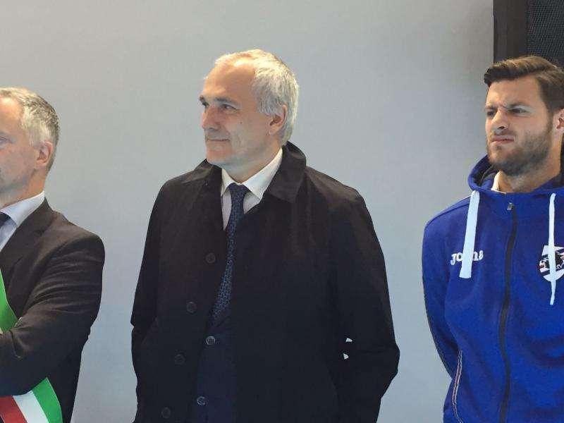 Palestra a Begato, Sindaco Doria: "Ringrazio Samp e Genoa". Avv. Romei: "Cosa più bella che ci sia è lo sport"