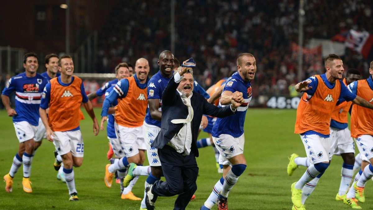 Samp, in un anno 10 punti in più in classifica
