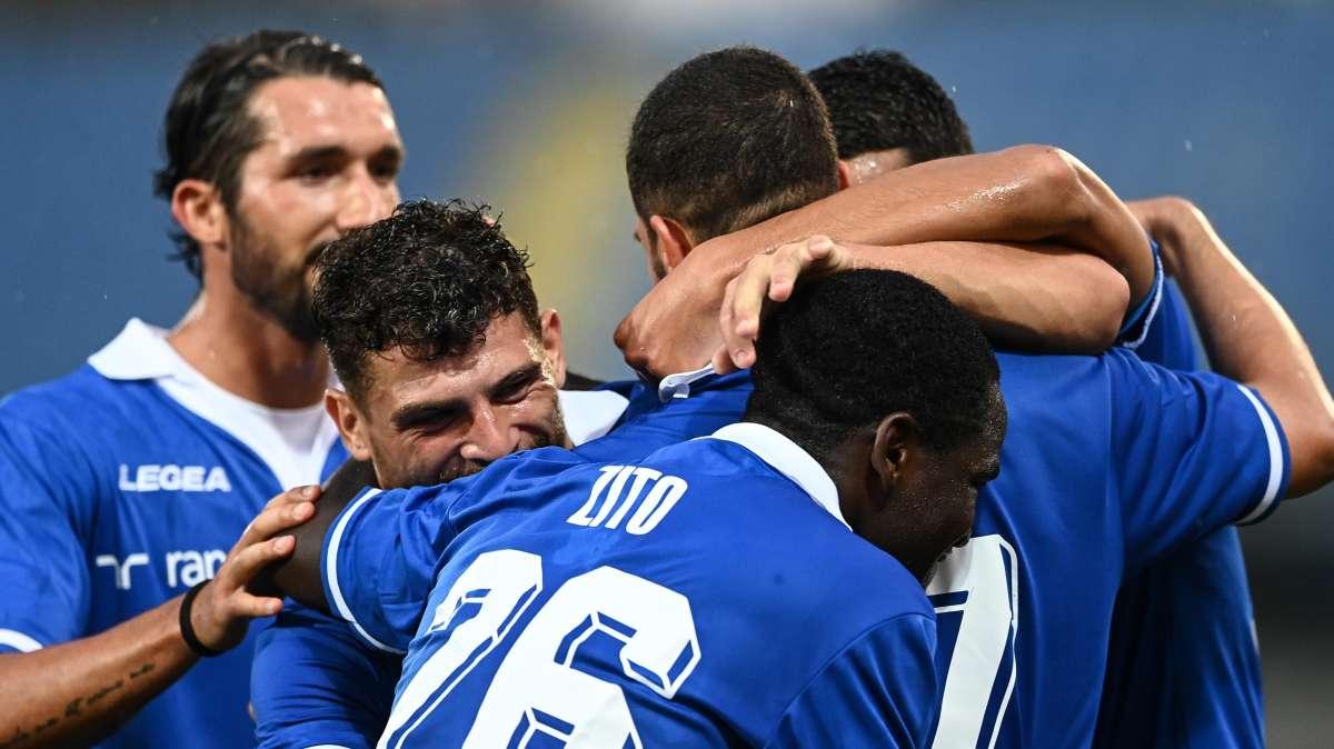 Como espugna Brescia, La Gumina in goal: "Era periodo in cui palla non entrava"