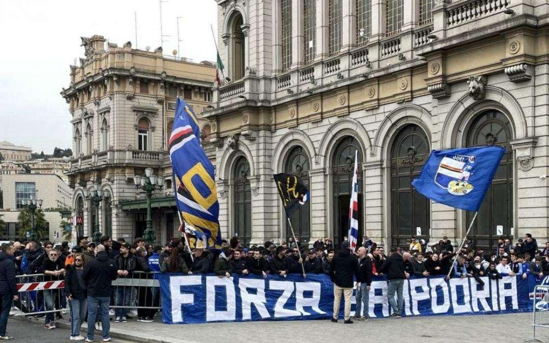 Sampdoria in partenza per Venezia: la carica dei tifosi