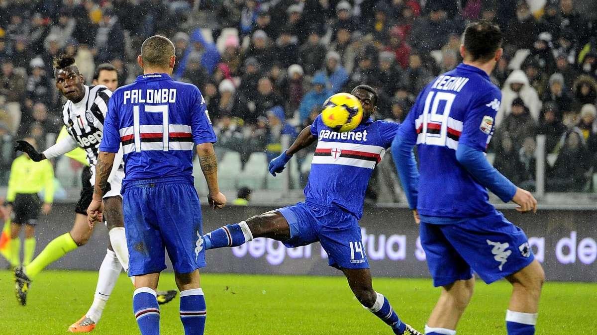 SAMPDORIA MOMENT: Buffon nega il goal a De Silvestri, la traversa sulla strada di Gabbiadini