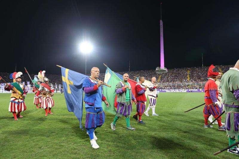 Calcio storico fiorentino, Ferrero e Viviano presenti a Santa Croce