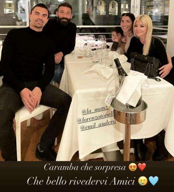 Sampdoria, Audero rivede a cena l'ex compagno di squadra Tonelli