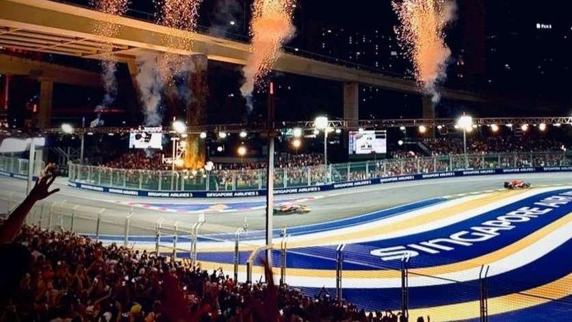 Sampdoria social, Manfredi presente al GP di Singapore 