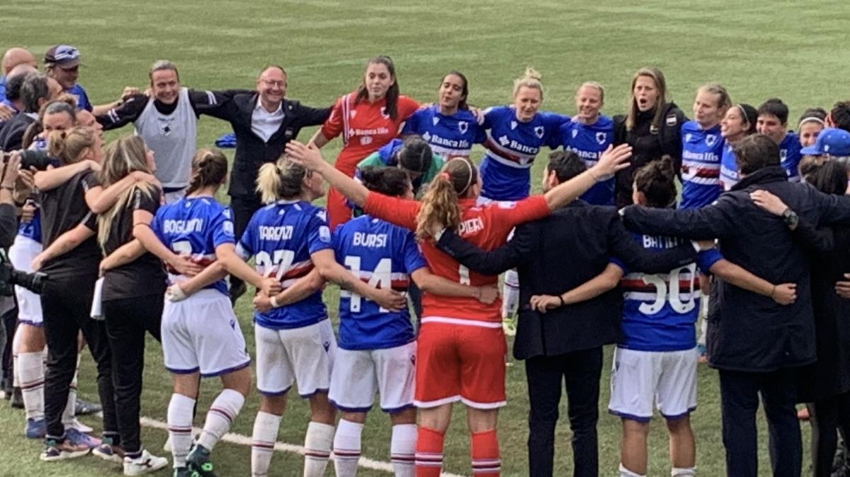 Sampdoria Women, ripresa a Bogliasco in vista del Milan