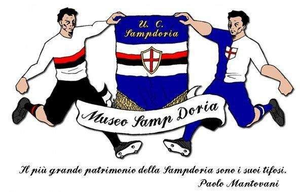 Museo SampDoria: "Foto quelle belle, Nicolini e Rossinelli"