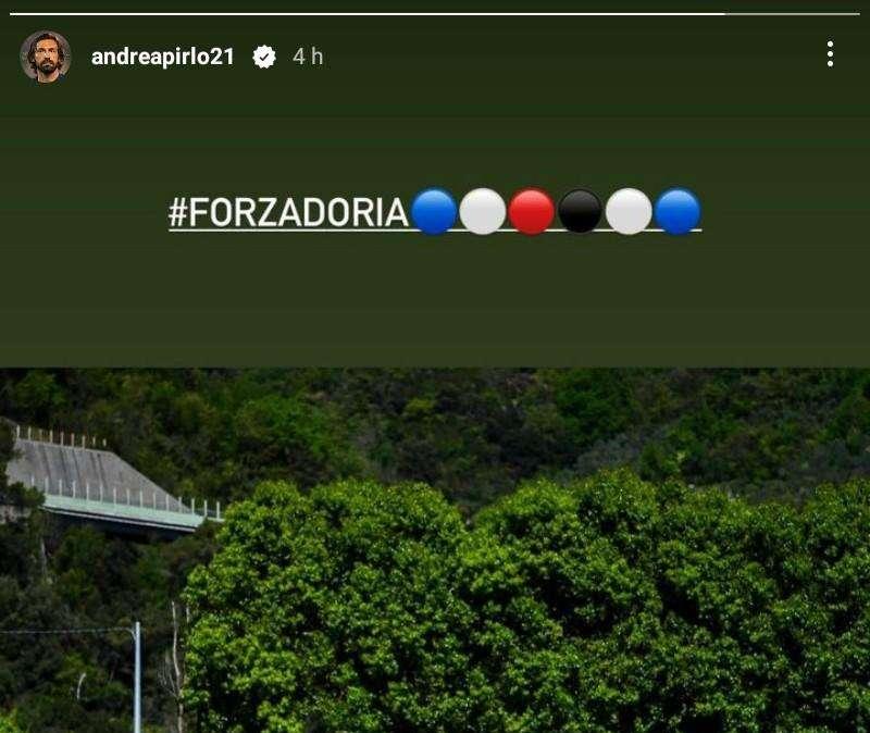 Social Sampdoria, Pirlo esalta lo spirito di gruppo