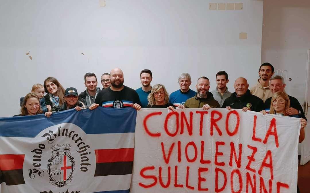 Sampdoria Club Pontex: "Contro la violenza sulle donne"
