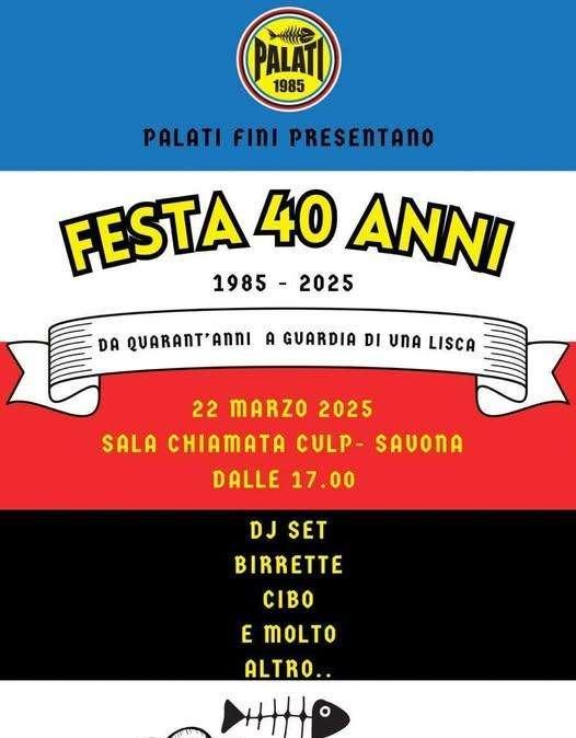 Sampdoria, il 22 marzo a Savona la festa dei 40 anni dei Palati Fini