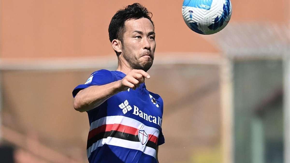 Verso Salernitana - Sampdoria: contusione al ginocchio per Yoshida