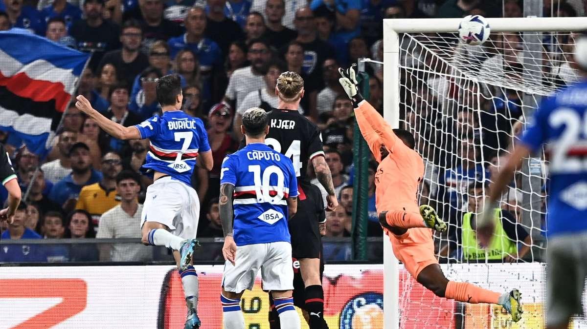 Social Sampdoria, la grinta di Djuricic nell'esultanza per il goal
