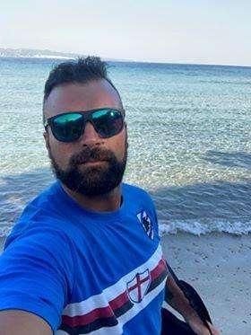 "Bevo e scatto per la Samp": Alessandro a Sant'Antioco
