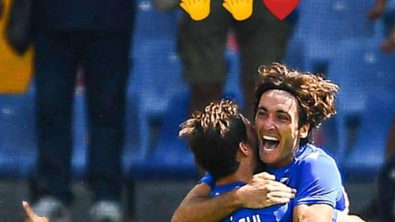 Augello ringrazia il compagno Bereszynski: "Che assist"