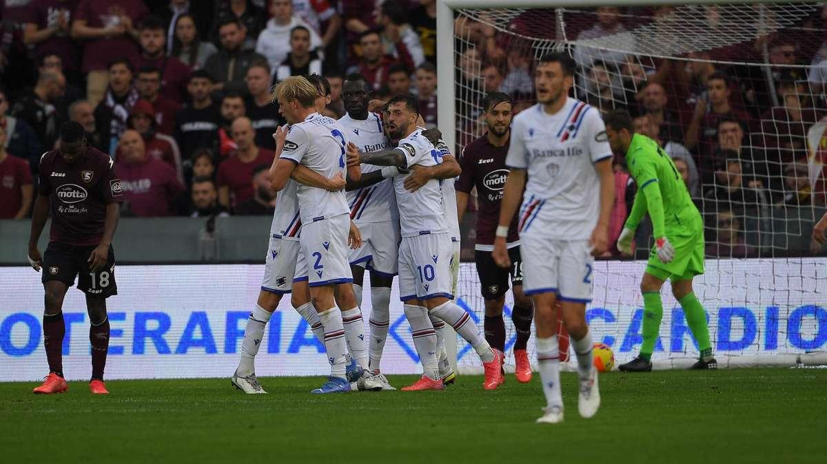 Verso Sampdoria - Juventus, i convocati di Giampaolo: Vieira indisponibile