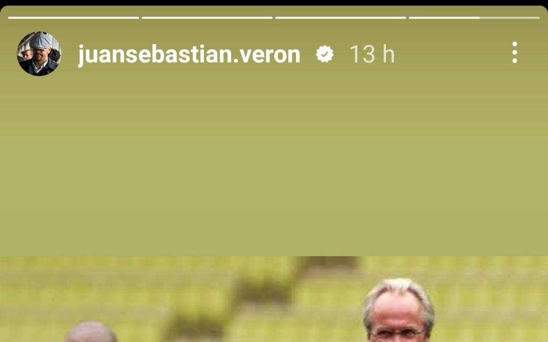 Ex Sampdoria, il post social di Veron per Eriksson