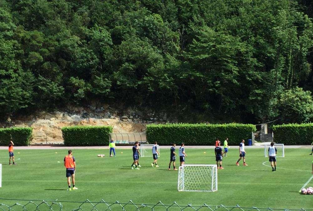 La Nazionale Italiana Calcio Amputati in visita a Bogliasco