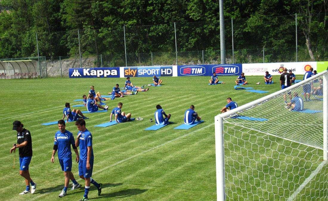 Gli orari del ritiro blucerchiato