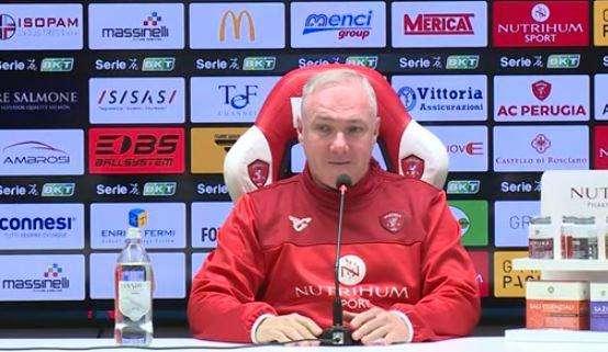 Perugia, Alvini: "De Luca giocatore che ha bisogno di crescere"