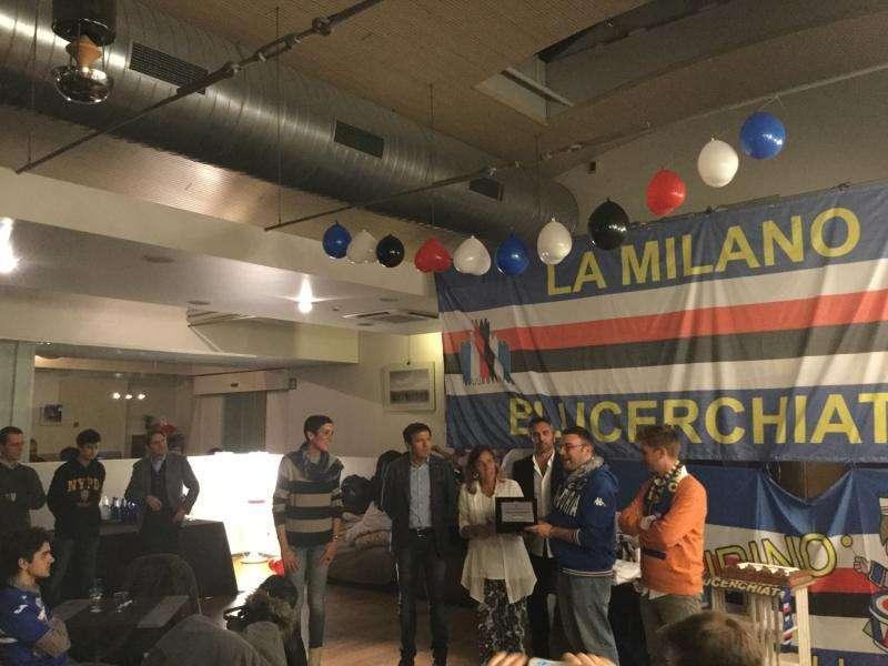 PHOTOGALLERY: la festa del club "La Milano Blucerchiata"