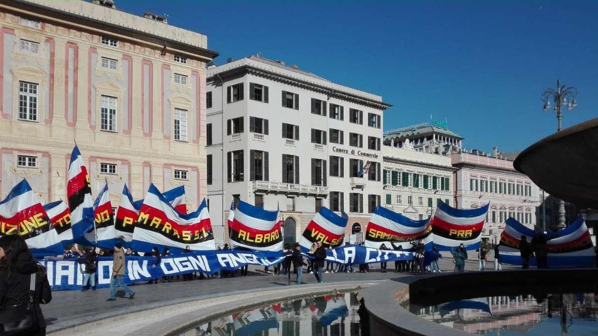 Sampdoriani a De Ferrari per San Valentino: la photogallery