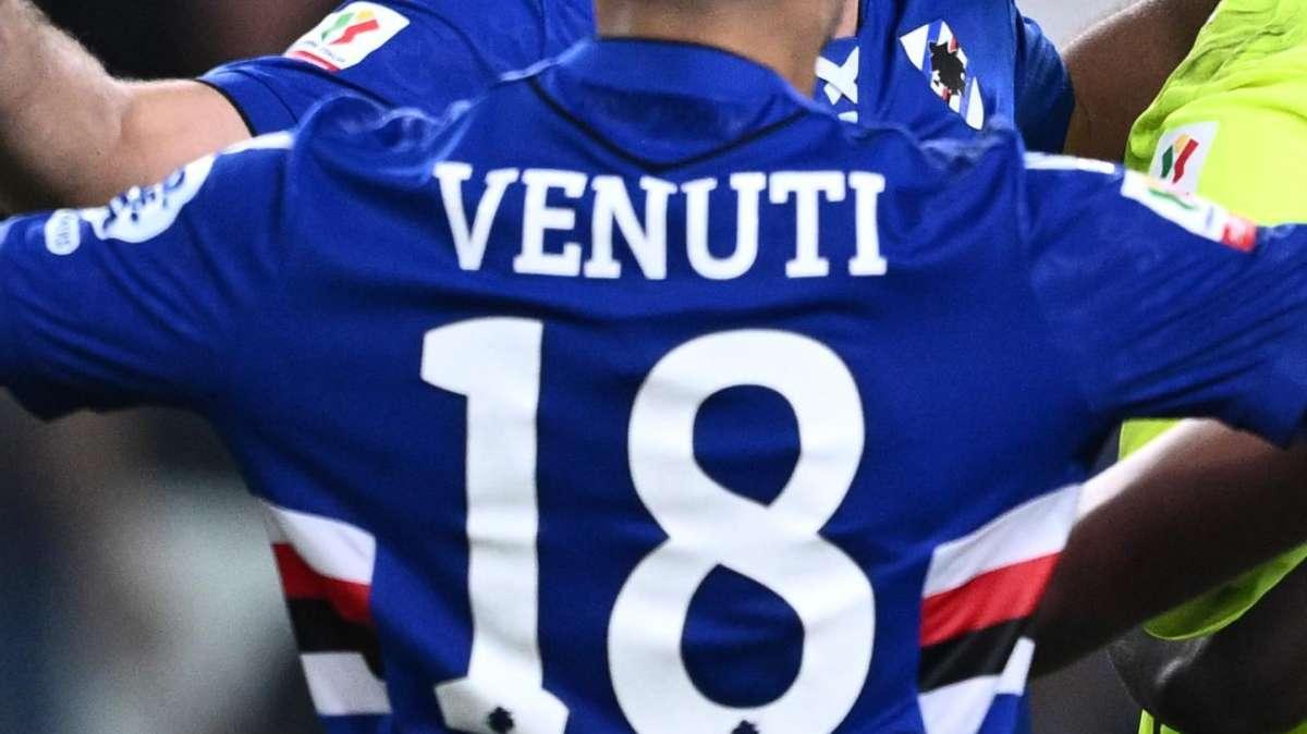 Sampdoria, Lega B celebra sui social il goal di Venuti 