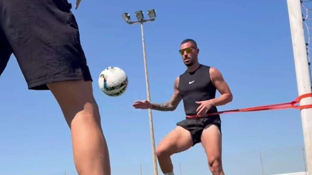 Sampdoria, Tutino prosegue con l'allenamento in vacanza