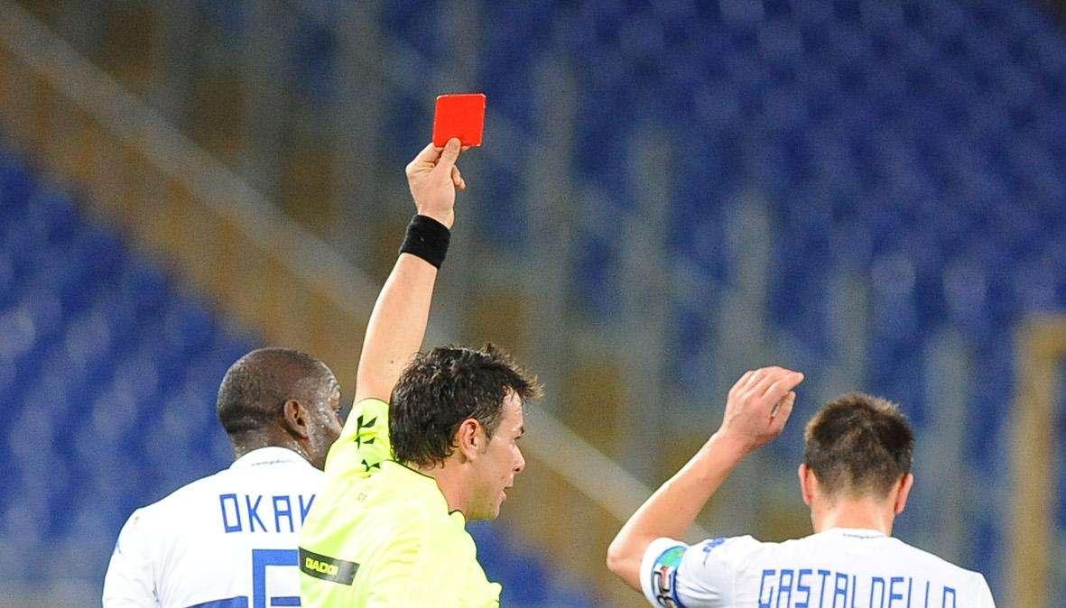 Record stagionale di cartellini rossi per i blucerchiati