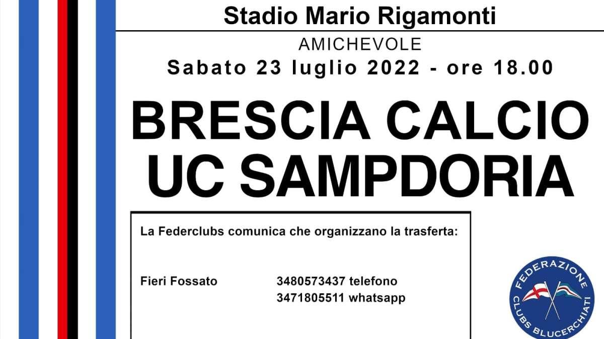 Fieri Fossato organizzano trasferta per Brescia: "Al suo fianco tutto più bello!"