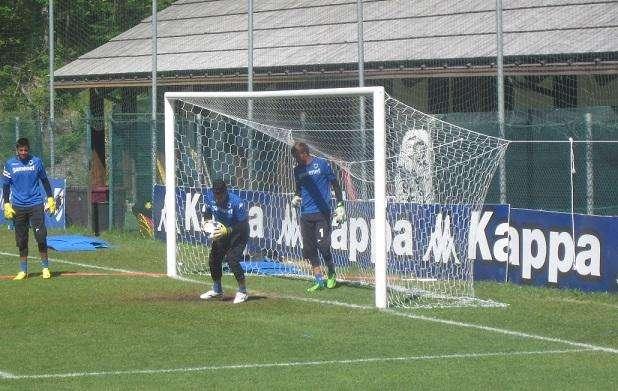 BARDONECCHIA LIVE - PHOTOGALLERY: l'allenamento dei portieri