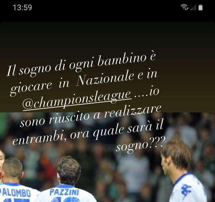 Lucchini: "Il sogno di ogni bambino è giocare in Nazionale e Champions"
