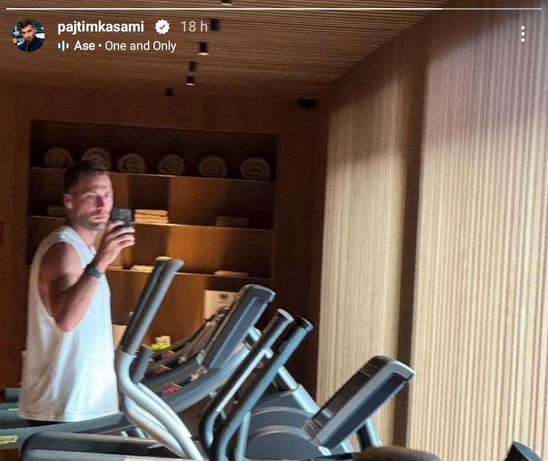 Social Sampdoria, Kasami si tiene in forma in palestra