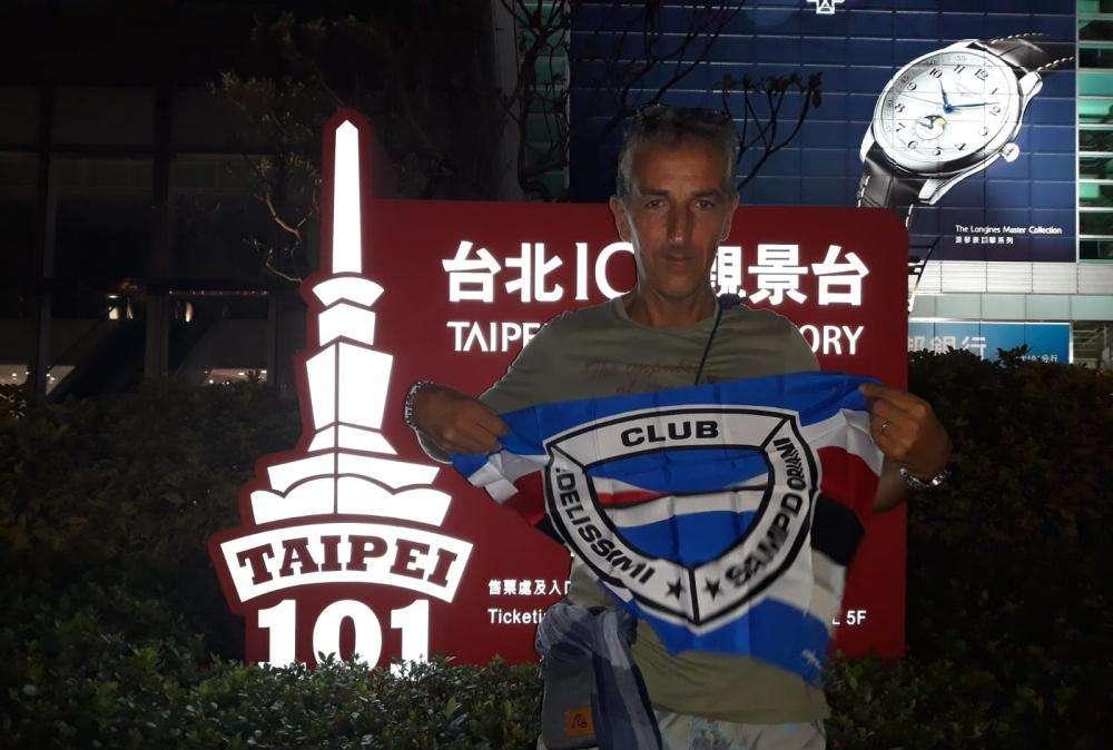 "Bevo e scatto per la Samp": Doria a Seul e Taipei con Carlo