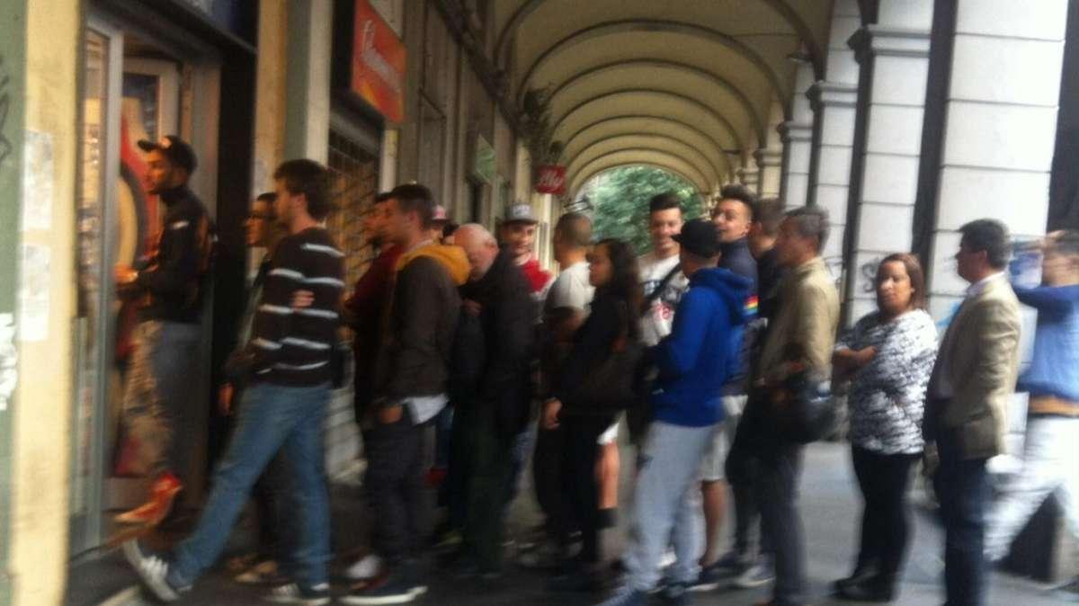 Biglietti derby: code ai Sampdoria Point