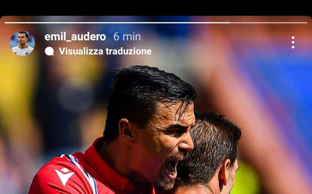 Audero saluta Adrien Silva: "In bocca al lupo per la nuova avventura"