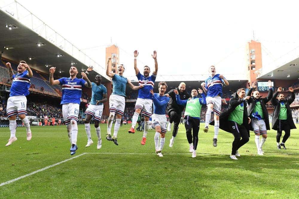 Caprari festeggia il primato cittadino: "Genova è solo blucerchiata"