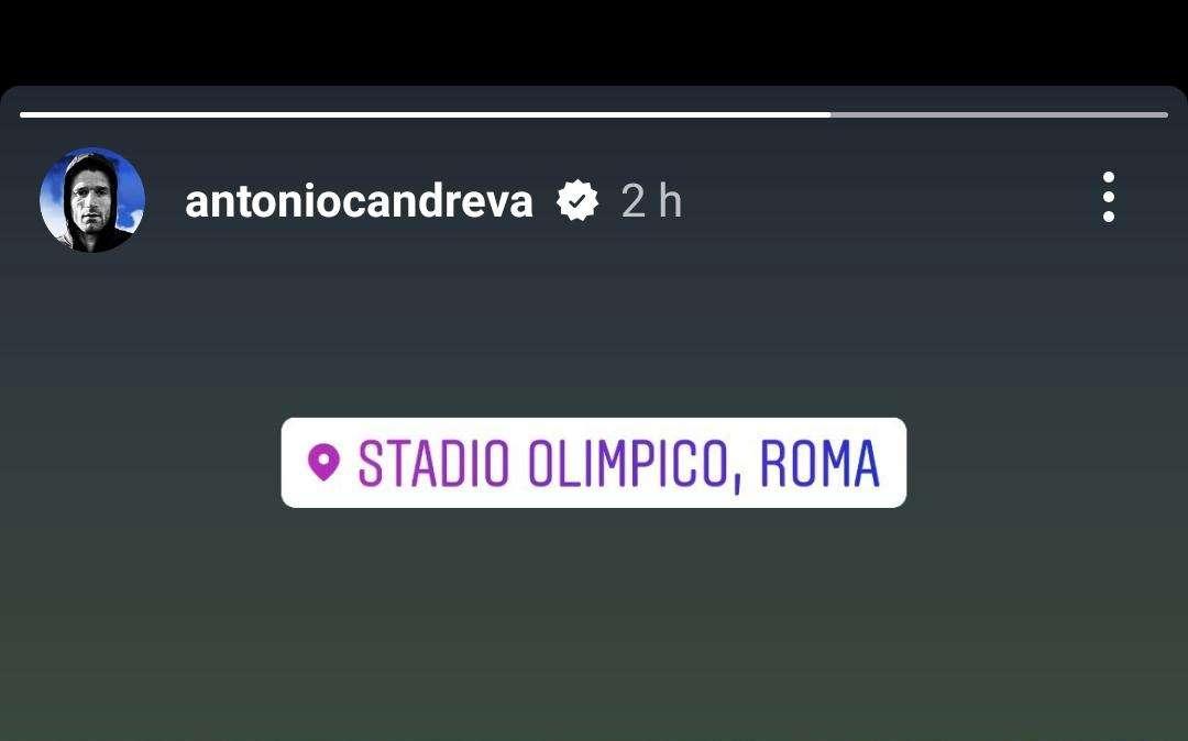 Social Sampdoria, Candreva su Instagram: "Forza Doria"
