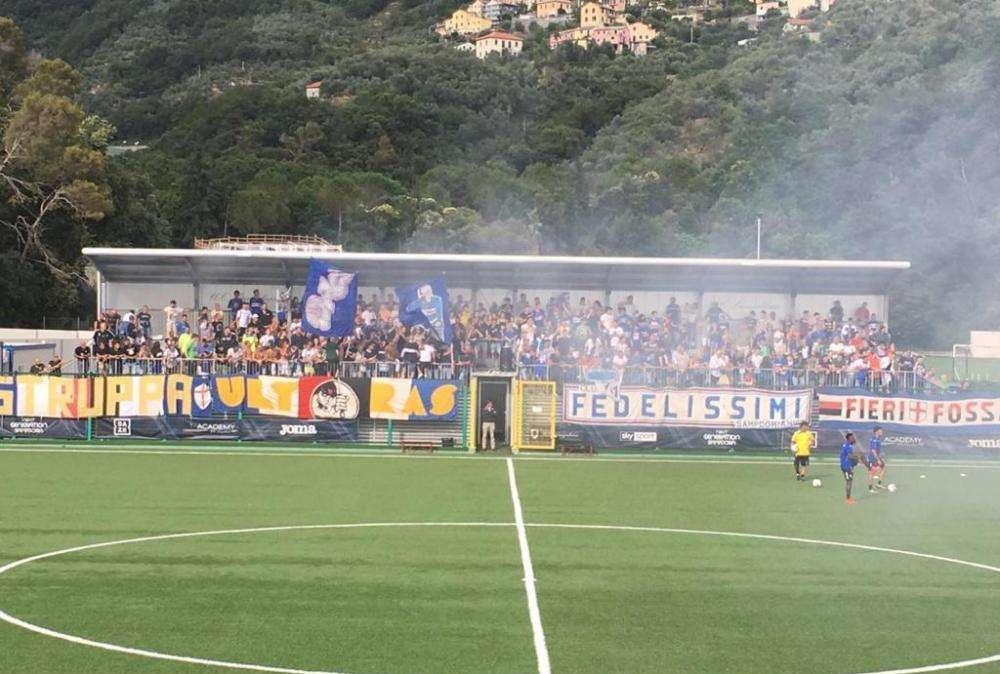 Sampdoria - Real Vicenza A 0-0 all'intervallo