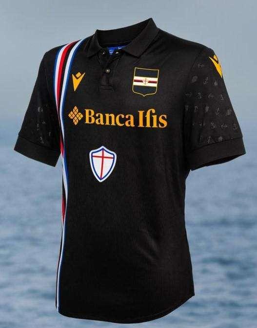 Sampdoria, la terza maglia per la stagione 2023/24